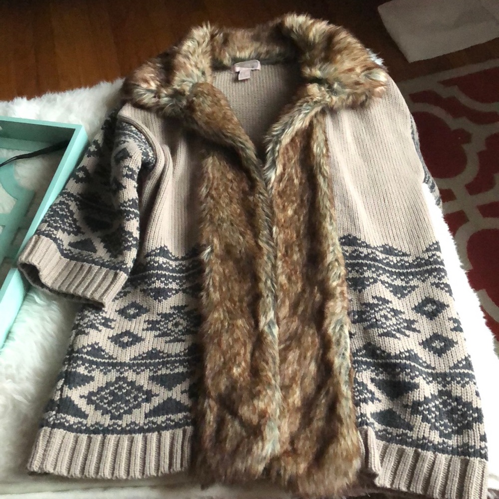 Beautiful Faux Fur Jacket